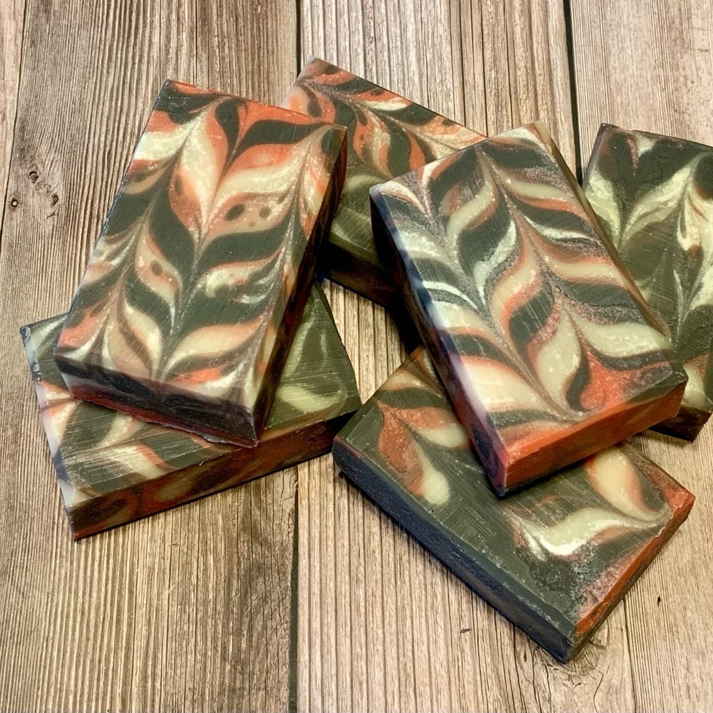 Sold out - Hand Crafted Artisan Soap with Oatmeal and Cinnamon - Picture 5 of 5